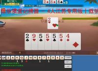 微乐掼蛋记牌器 - 4人江苏专用版丨微信小程序电脑辅助丨智能算牌 炸弹提醒丨胜率提升90%