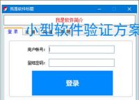 小型软件验证方案：轻量高效的授权保护策略