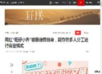 网红“旺仔小乔”被曝使用替身，疑存在多人分工进行商业模式|汪苏泷|张碧晨_网易订阅