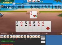 同城游戏记牌器 - 本地玩法专用丨智能算牌 胜率分析丨支持麻将/斗地主/跑得快
