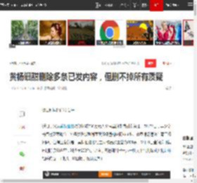 黄杨钿甜删除多条已发内容，但删不掉所有质疑|耳环_网易订阅