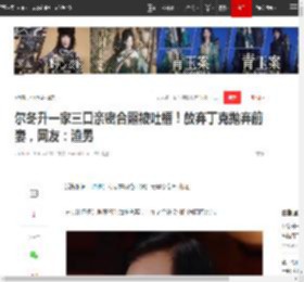 尔冬升一家三口亲密合照被吐槽!放弃丁克抛弃前妻,网友:渣男|于正_网易订阅