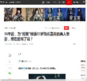 16年前,为“报恩”嫁给53岁残疾富商的美人黎姿,现在后悔了吗?|赵敏|马廷强|张柏芝|蔡少芬_网易订阅