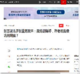 张艺谋儿子张壹男发声：我妈是陈婷，咋老说我像巩俐阿姨？_网易订阅