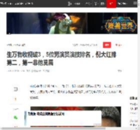 生万物收视破3，5位男演员演技排名，倪大红排第二，第一非他莫属|杨幂|林永健|宋佳伦|老戏骨_网易订阅